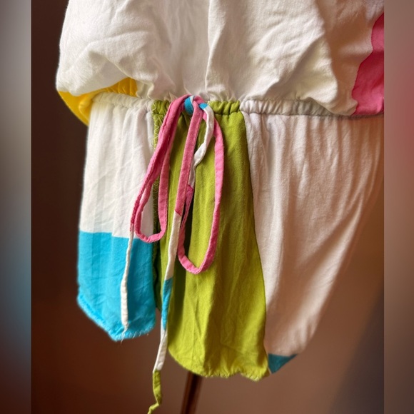 Indah Colorblock Cover up Romper - Picture 2 of 6